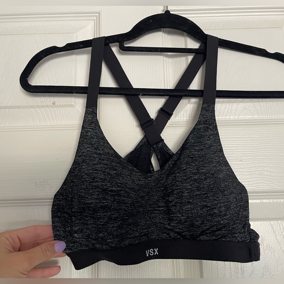 VSX Black Sports Bra 32B - Picture 1 of 5